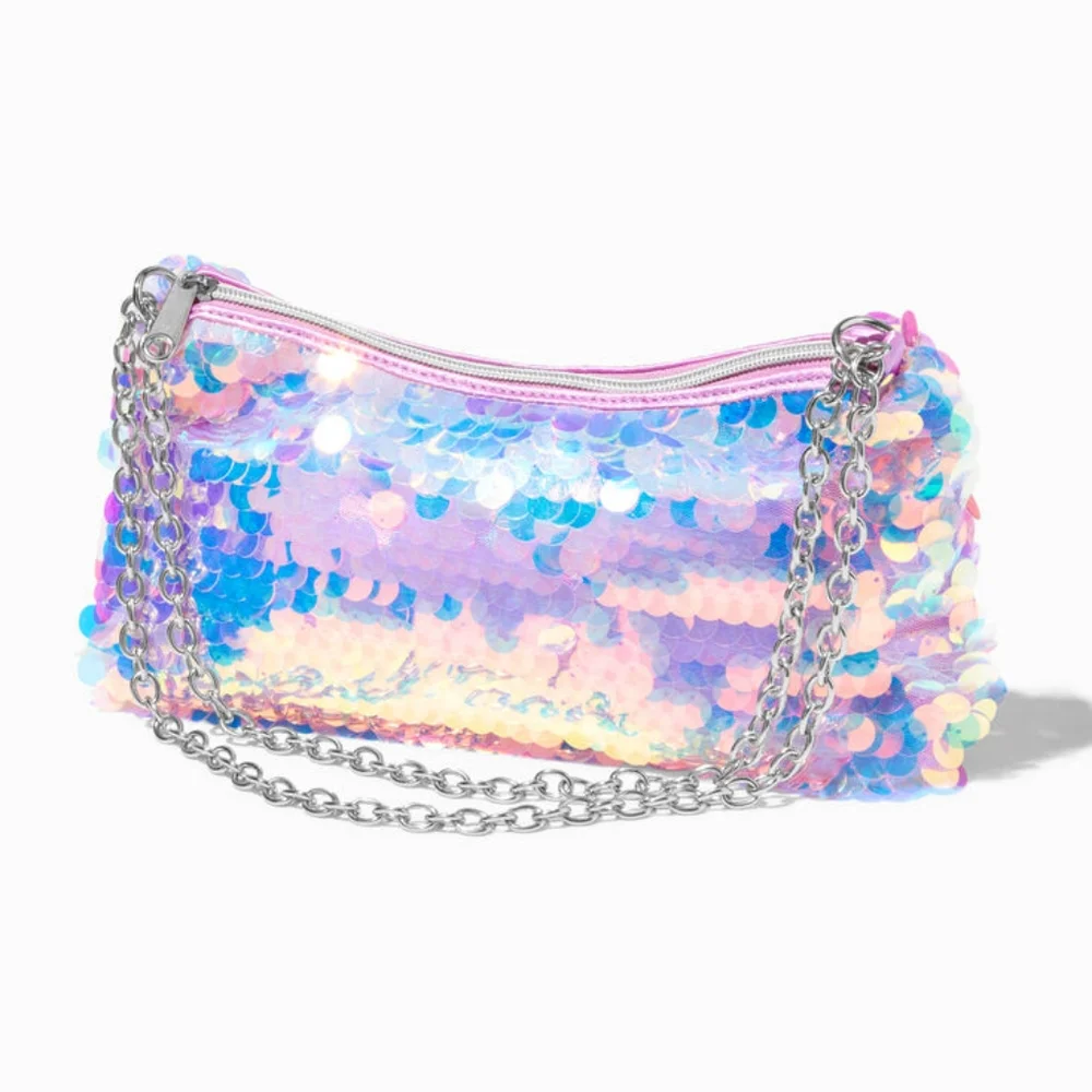 NWT Shimmering Sequin Shoulder Bag - Picture 1 of 2